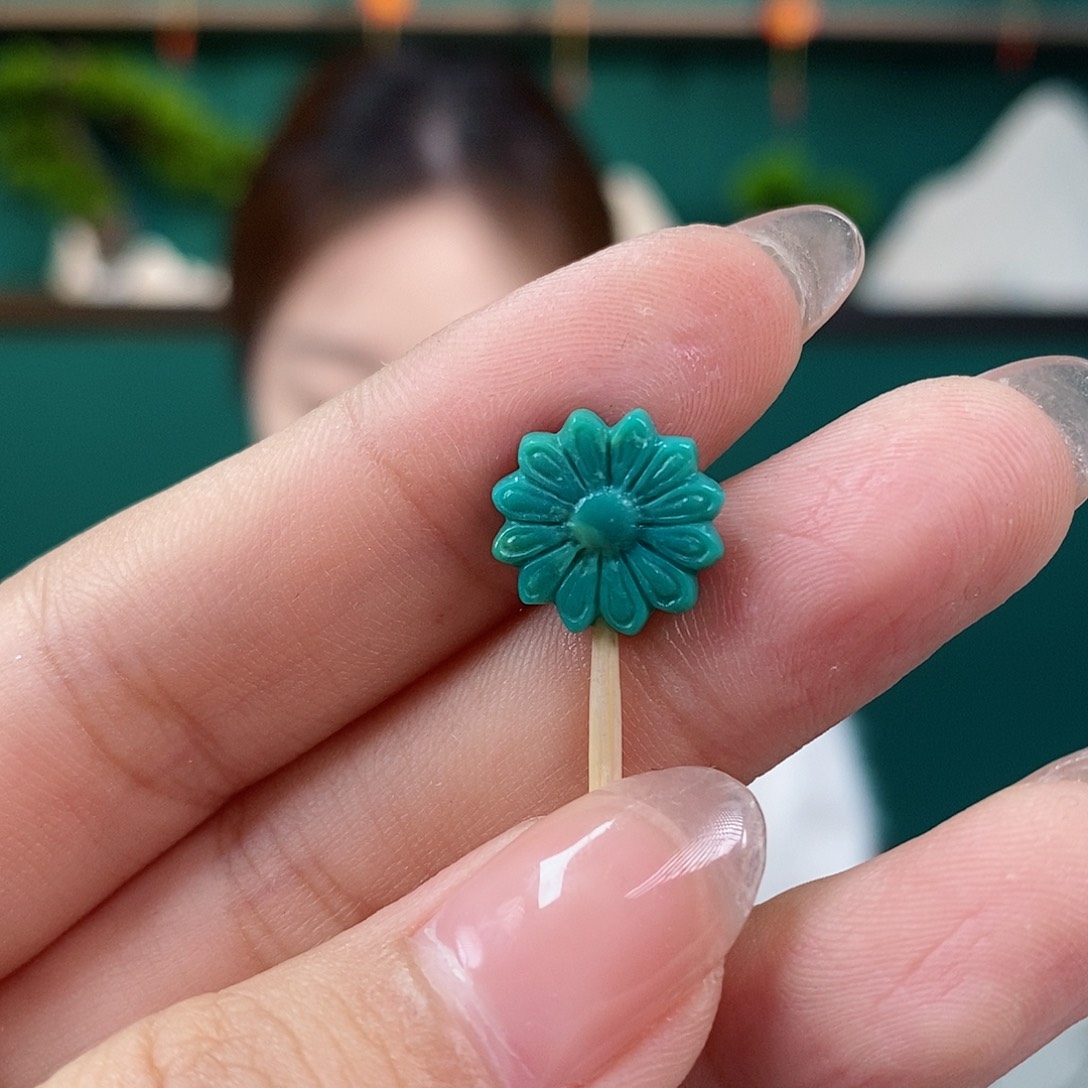 绿松石珠宝奇石未镶嵌