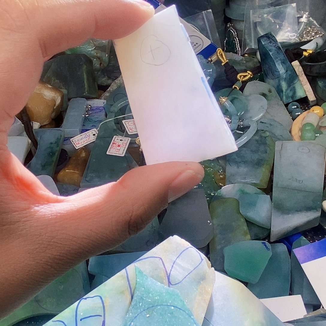 颈饰未镶嵌翡翠翡翠
