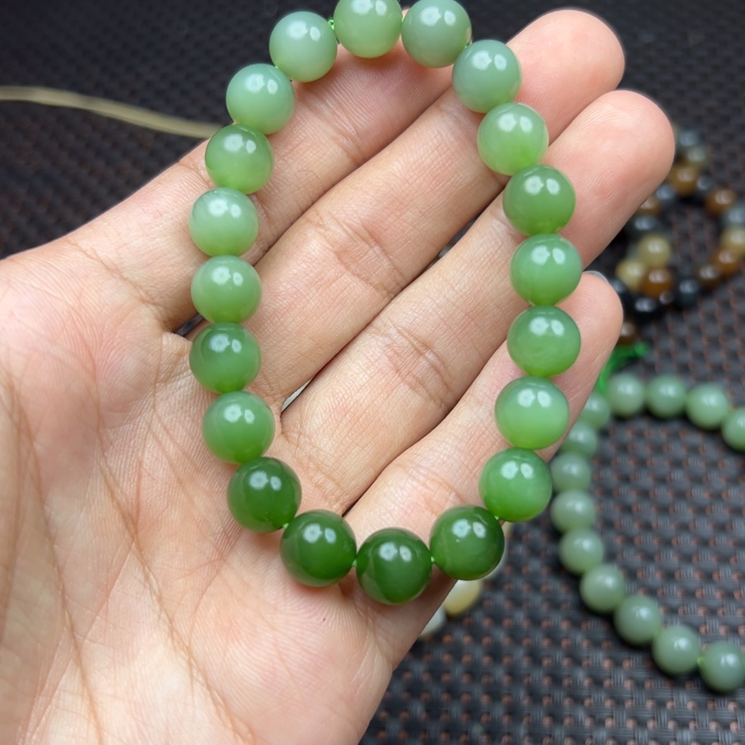 和田玉手链未镶嵌