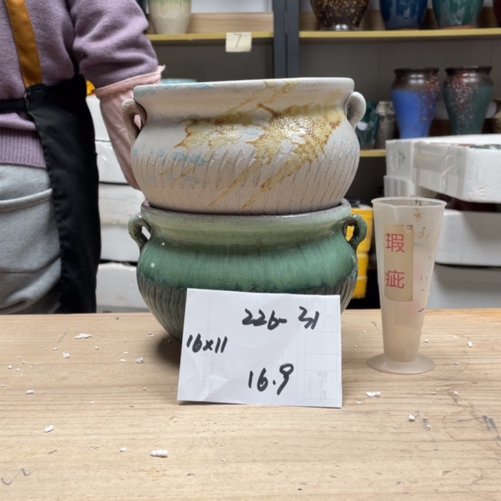 紫砂花盆多肉花盆微瑕31