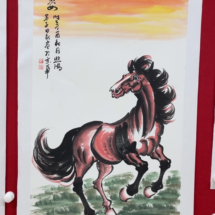 日新画作欣赏作品