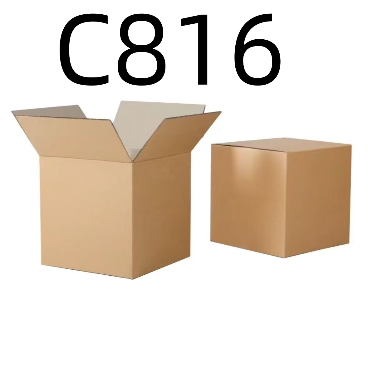 99新  【按照主播讲解下单】C816 编号纸箱 3C数码家用百货桌面摆件