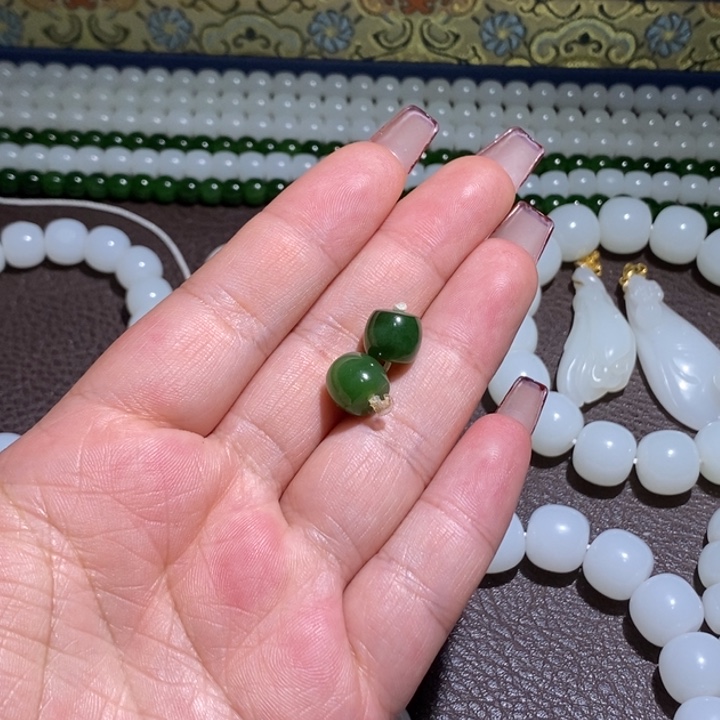 手链未镶嵌和田玉小****～