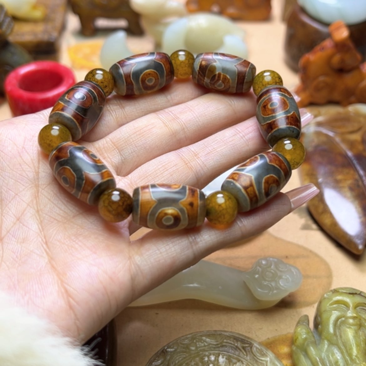 【闪购商品】玛瑙/玉髓颈饰未镶嵌
