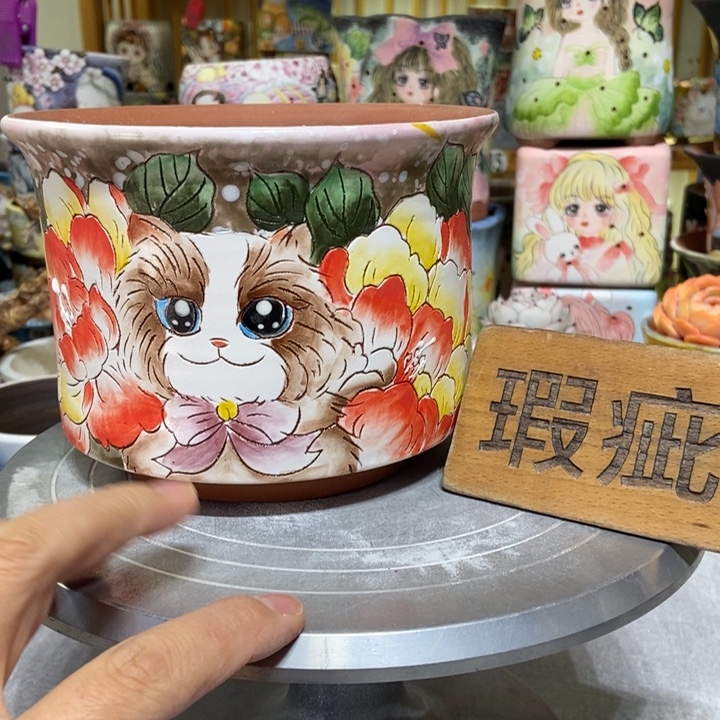 景德镇艺术手绘作品