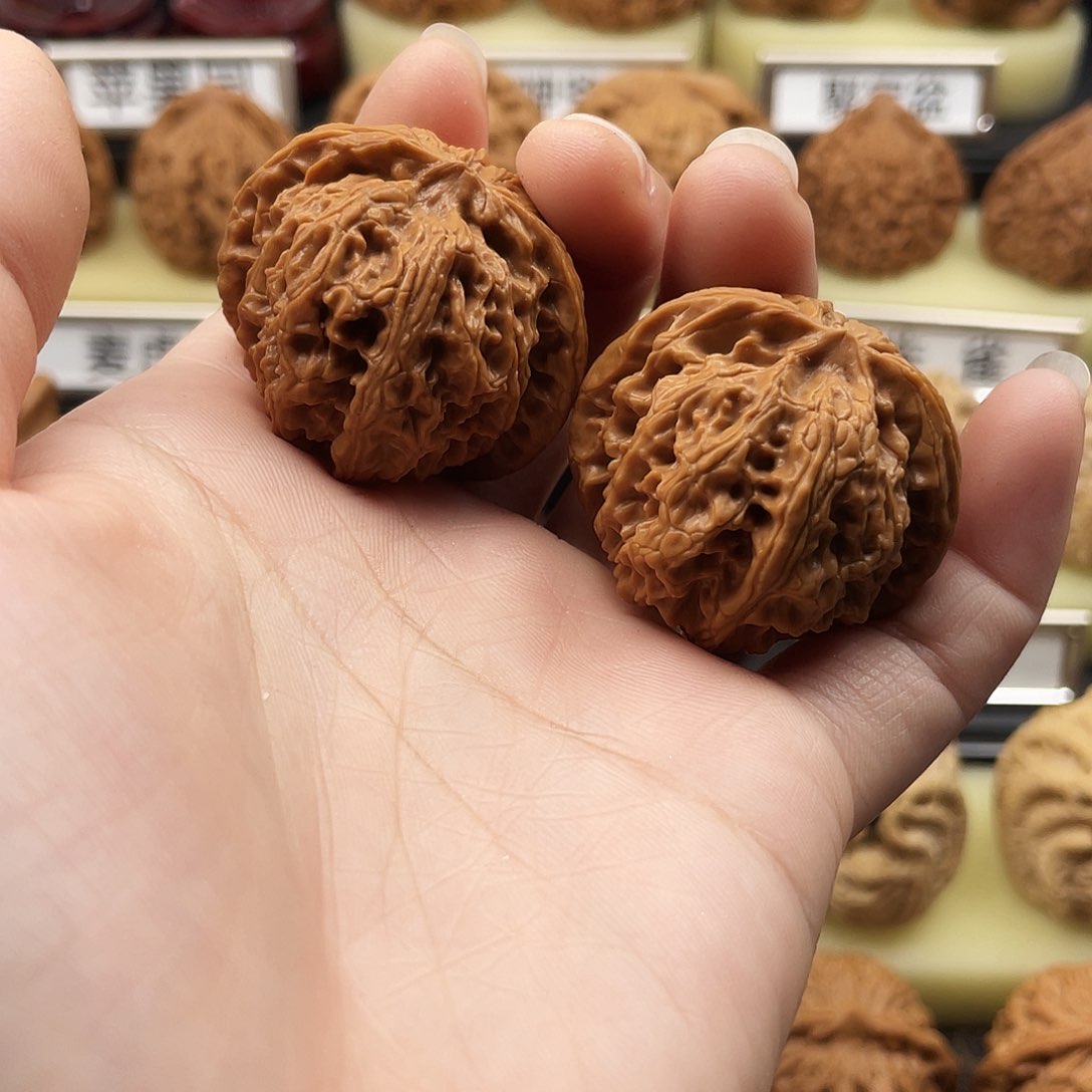 文玩核桃把件財*苹果园633