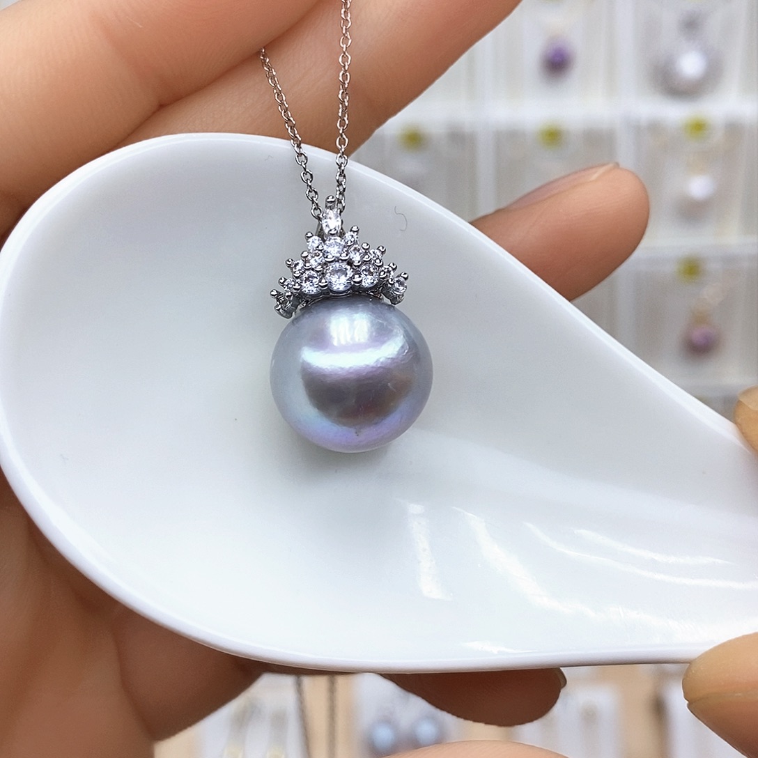 淡水珍珠合金颈饰