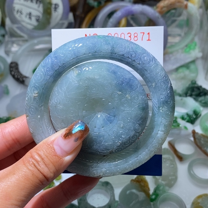 定制翡翠未镶嵌毛货