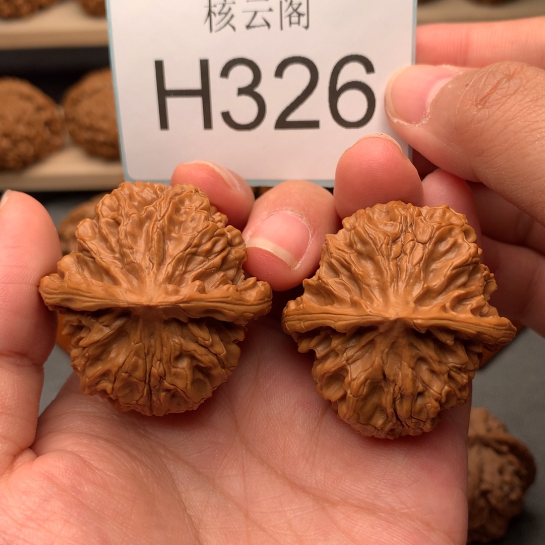 文玩核桃把件柒*41原桩苹果园