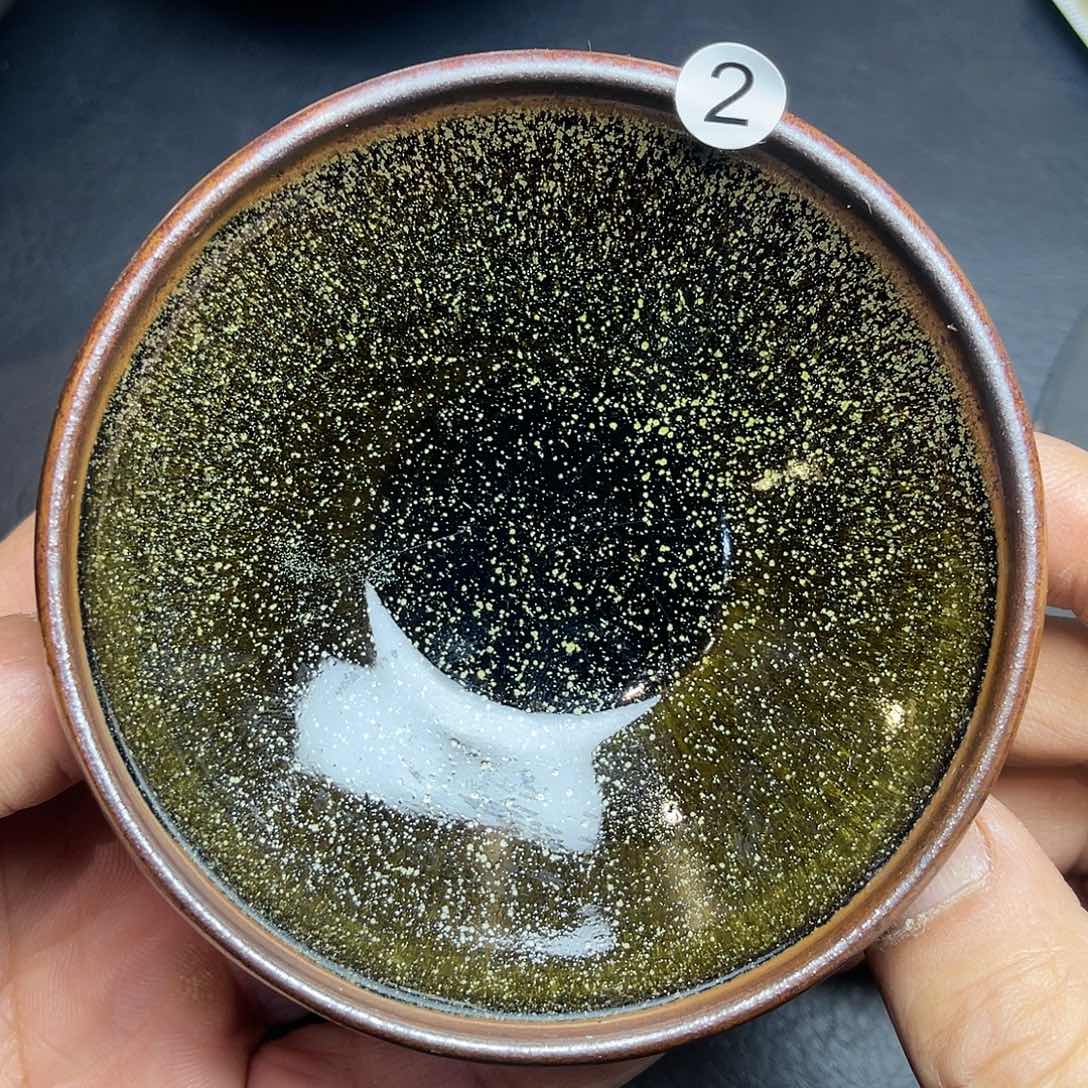 茶盏龙窑柴烧茶叶末灯盏器型