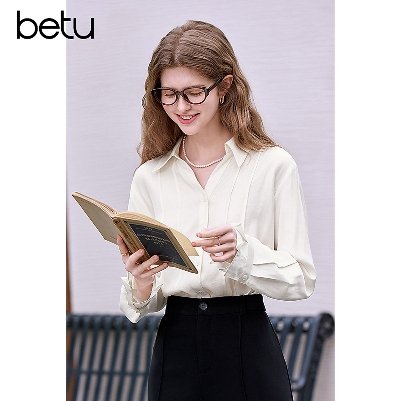 【粉丝专享】Betu/百图衬衫2502T35