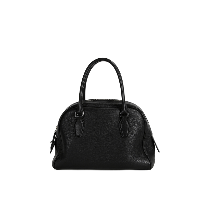 头层牛皮保龄球手提包 858/859/865