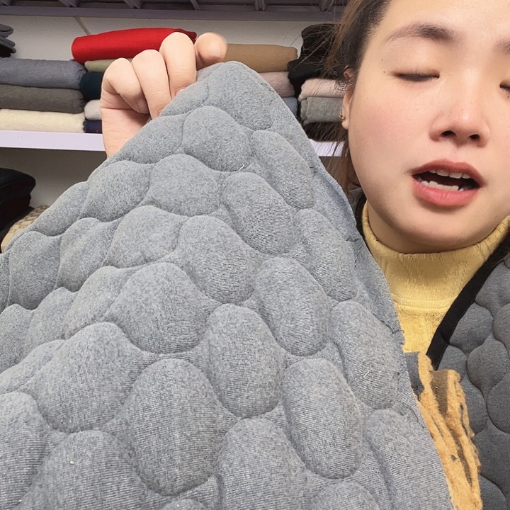 加厚灰色驼绒两米