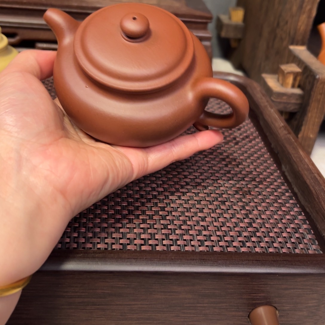 紫砂茶壶飞*全手仿古