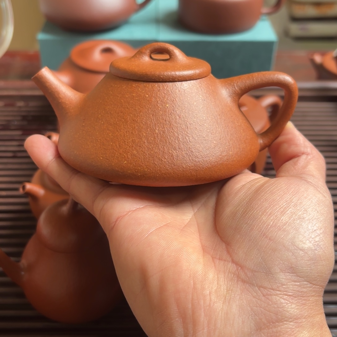 紫砂茶壶铭*半手工微瑕疵