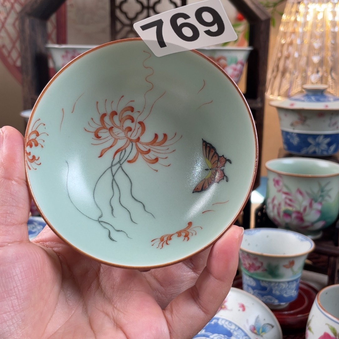 景德镇手绘茶具原创