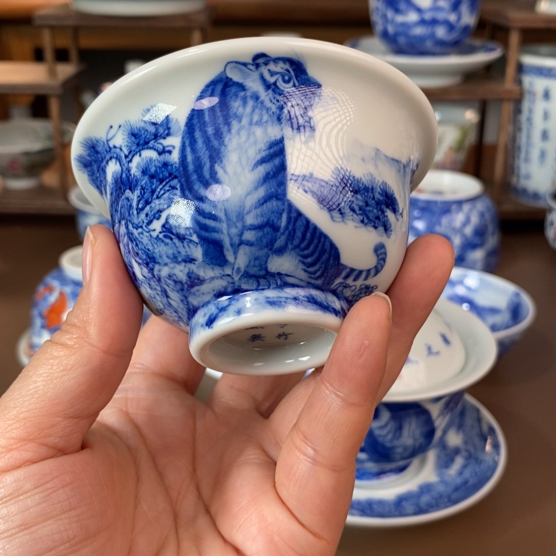 景德镇陶瓷手工手绘