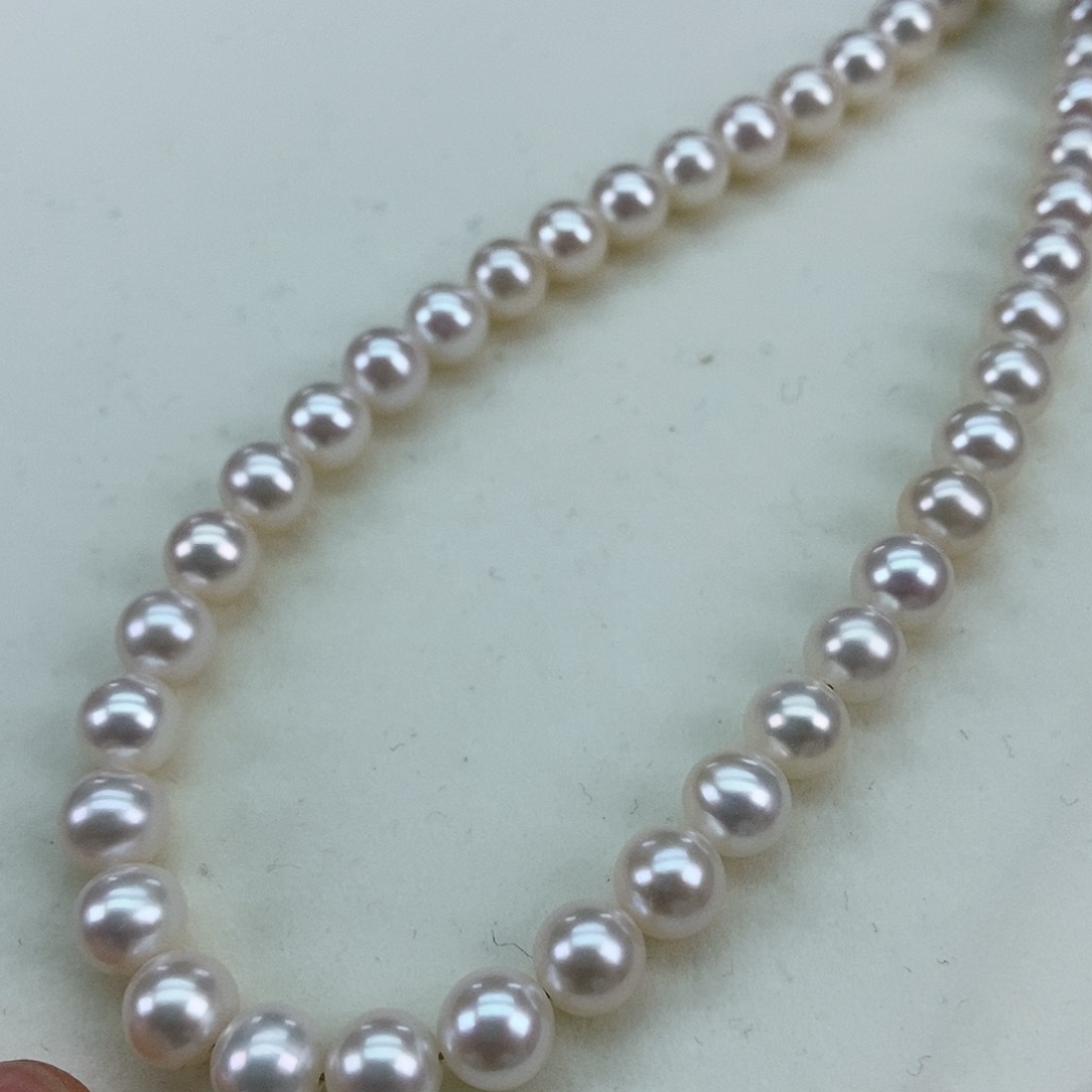 淡水珍珠7/8极光几乎无暇银S925镶嵌