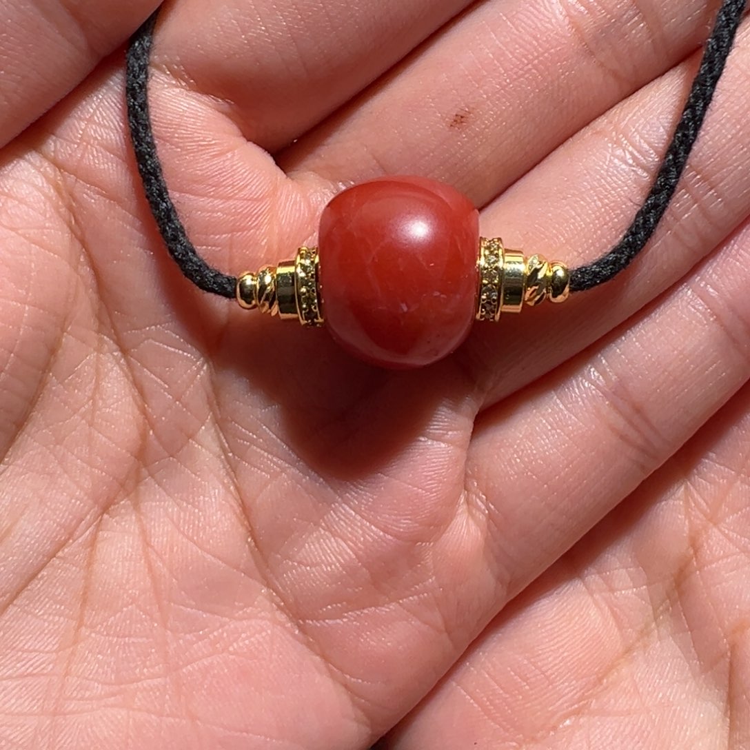 颈饰未镶嵌南红玛瑙