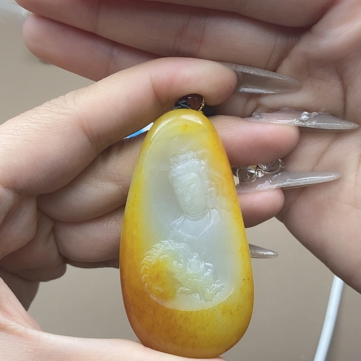 和田玉挂件未镶嵌G