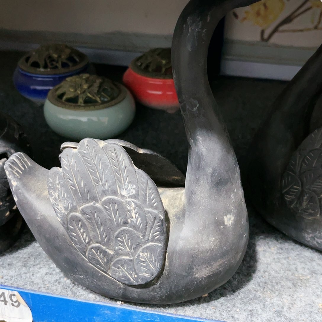 瓦当摆件摆件茶桌茶台陶瓷付*