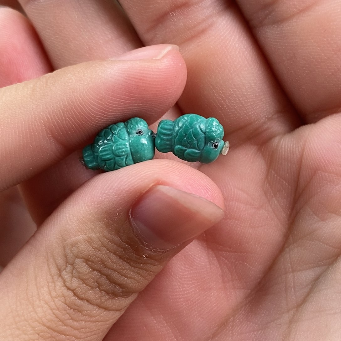 绿松石珠宝奇石未镶嵌