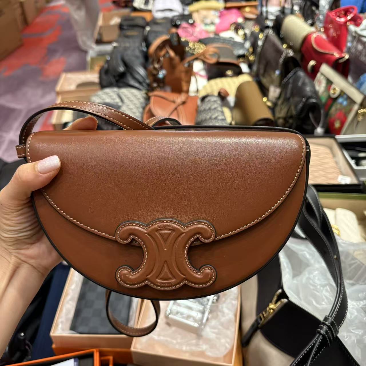 95新 Celine/思琳 思琳斜挎包/7.8/晓晓