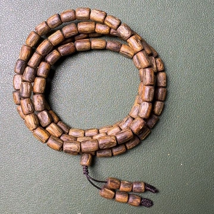 沉香手串海南张勺子树心油老料23克