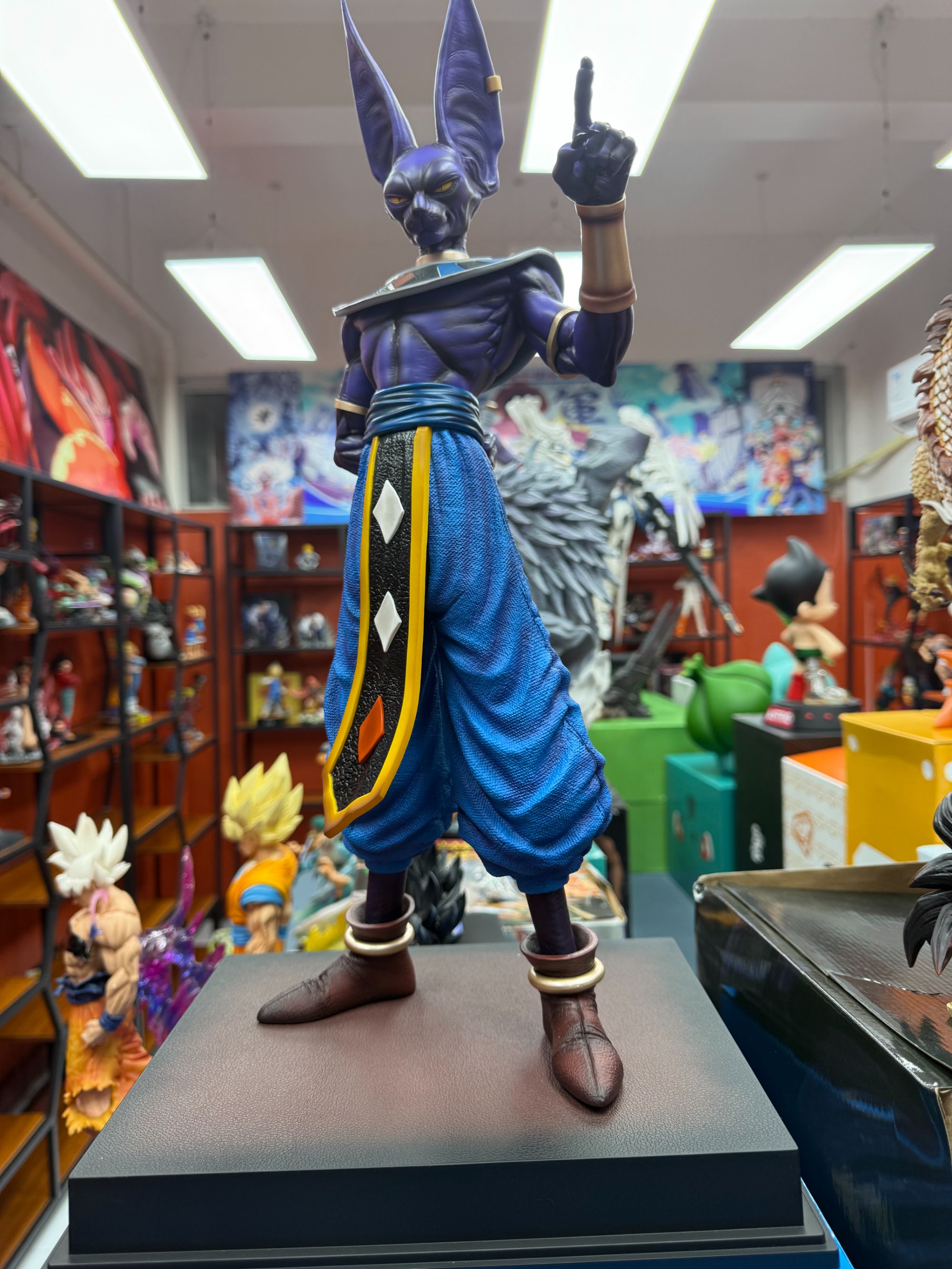 七龙珠 破坏神比鲁斯大号手办模型雕像摆件礼物XT