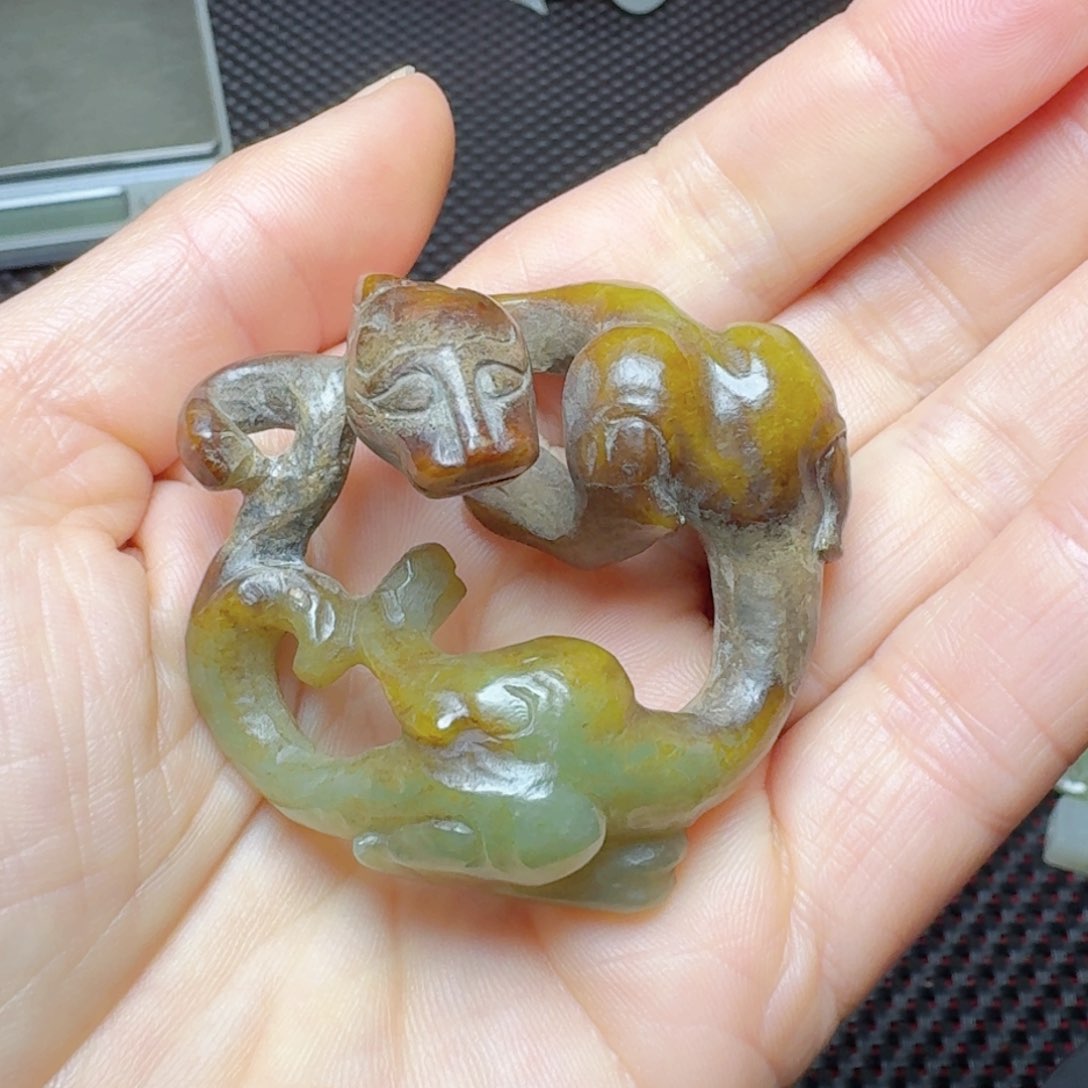 和田玉挂件未镶嵌