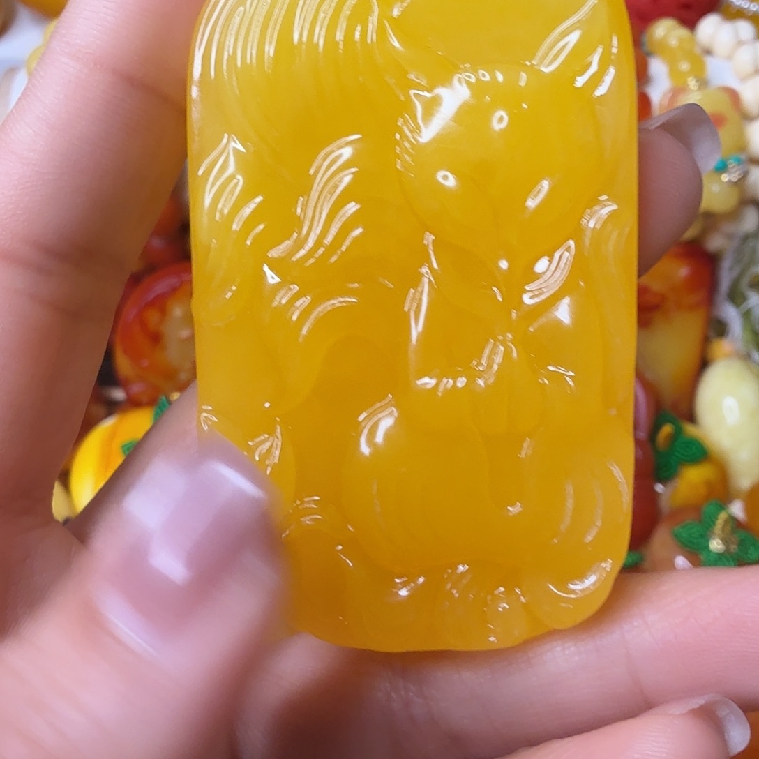 用***0非金属浮雕牌子九尾