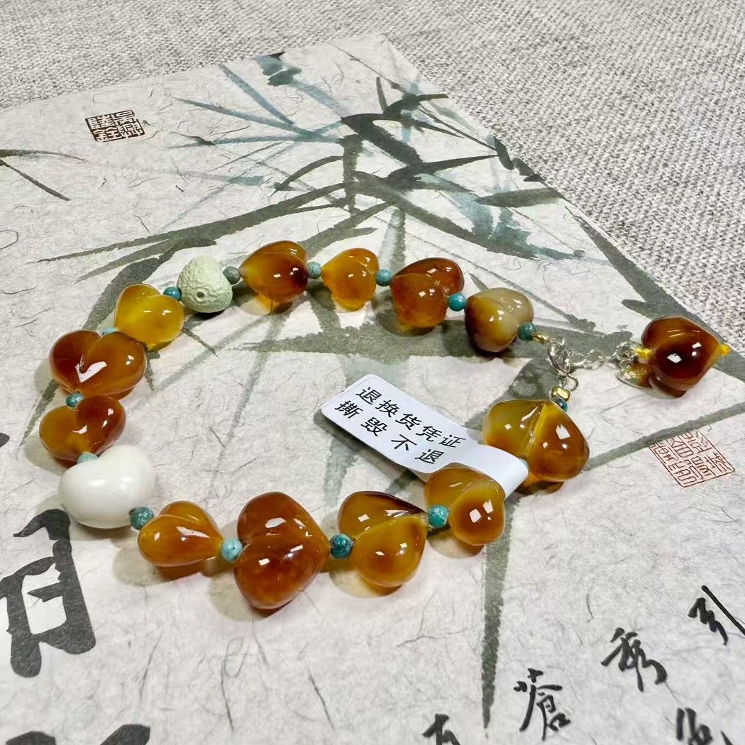 非金属木质手链 TB原创手工编绳孤品手作一物一图（不退换）手绳
