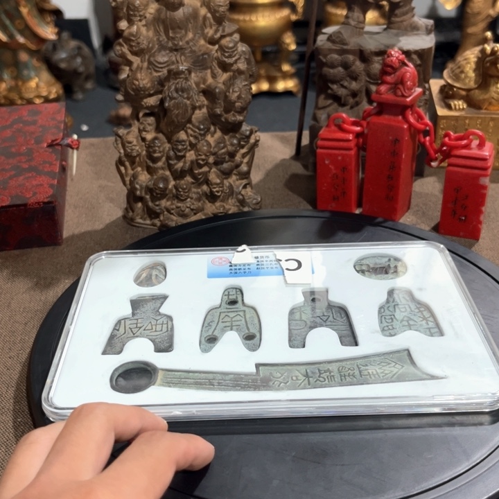 金属精品摆件一物一图