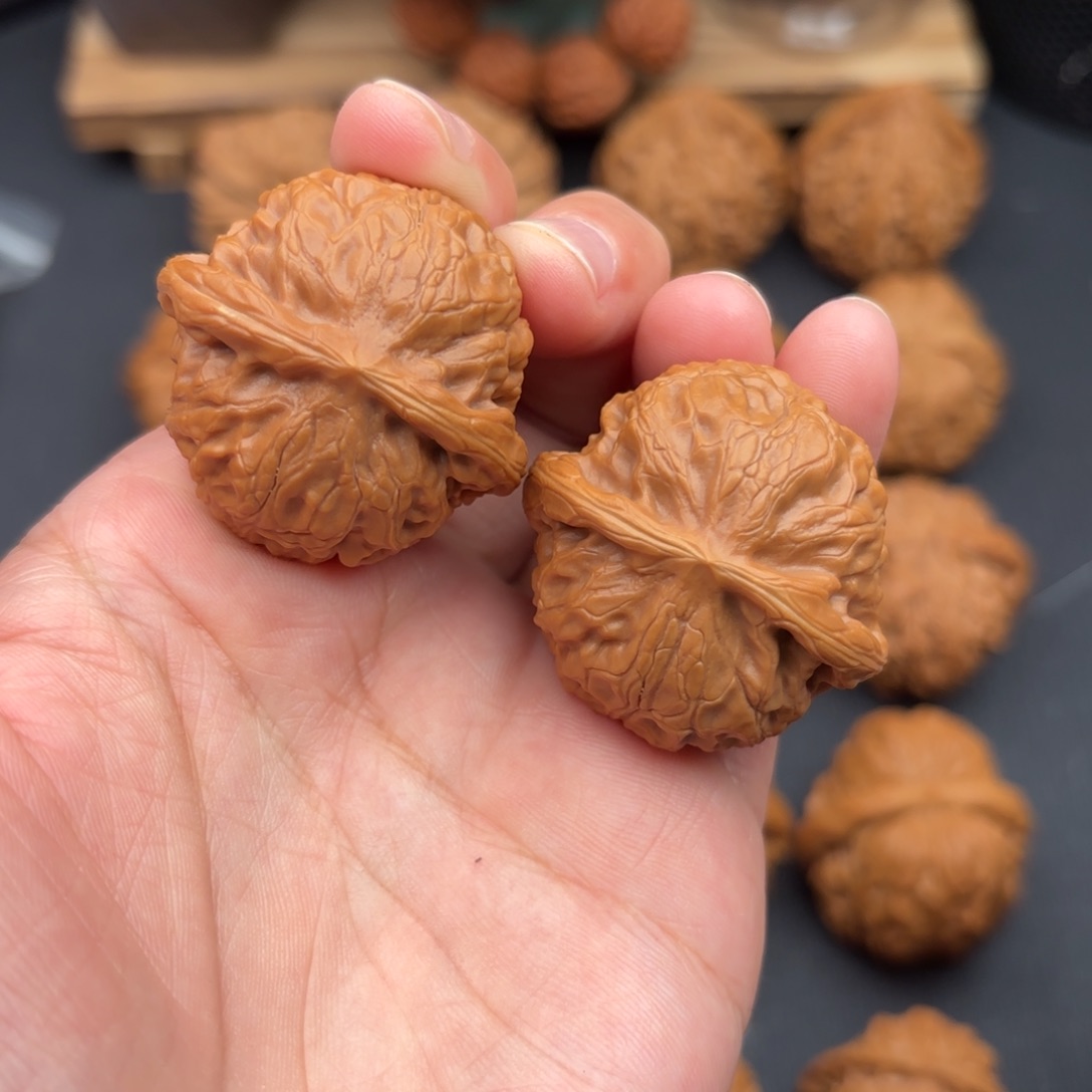 文玩核桃把件宫灯37