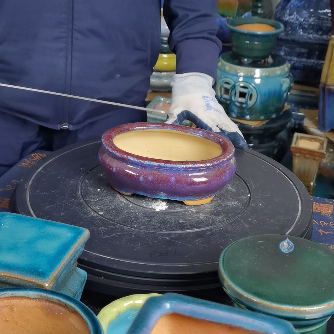 内口15×10.5深5.5石湾花盆默认微瑕