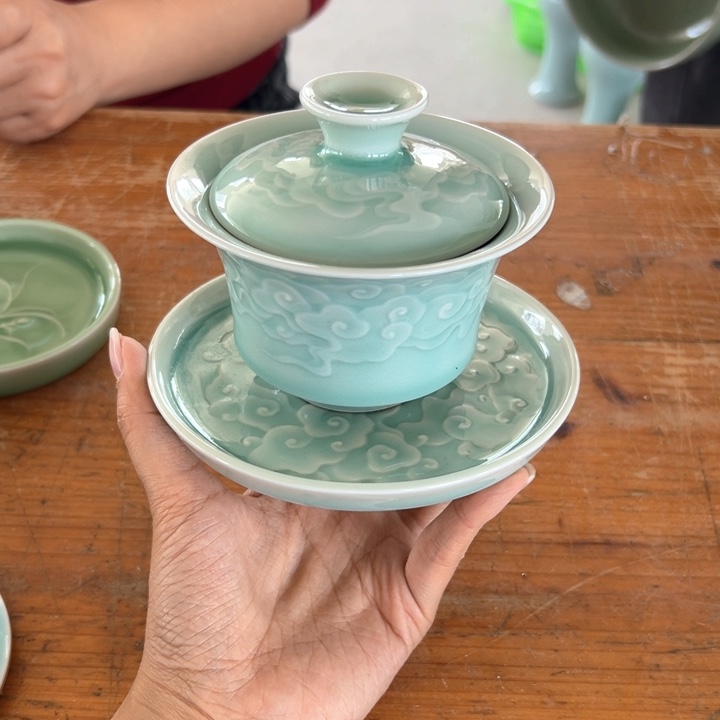 小米茶器龙泉青瓷