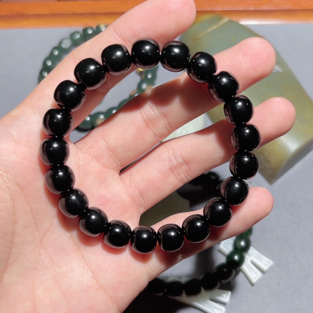 和田玉手链未镶嵌