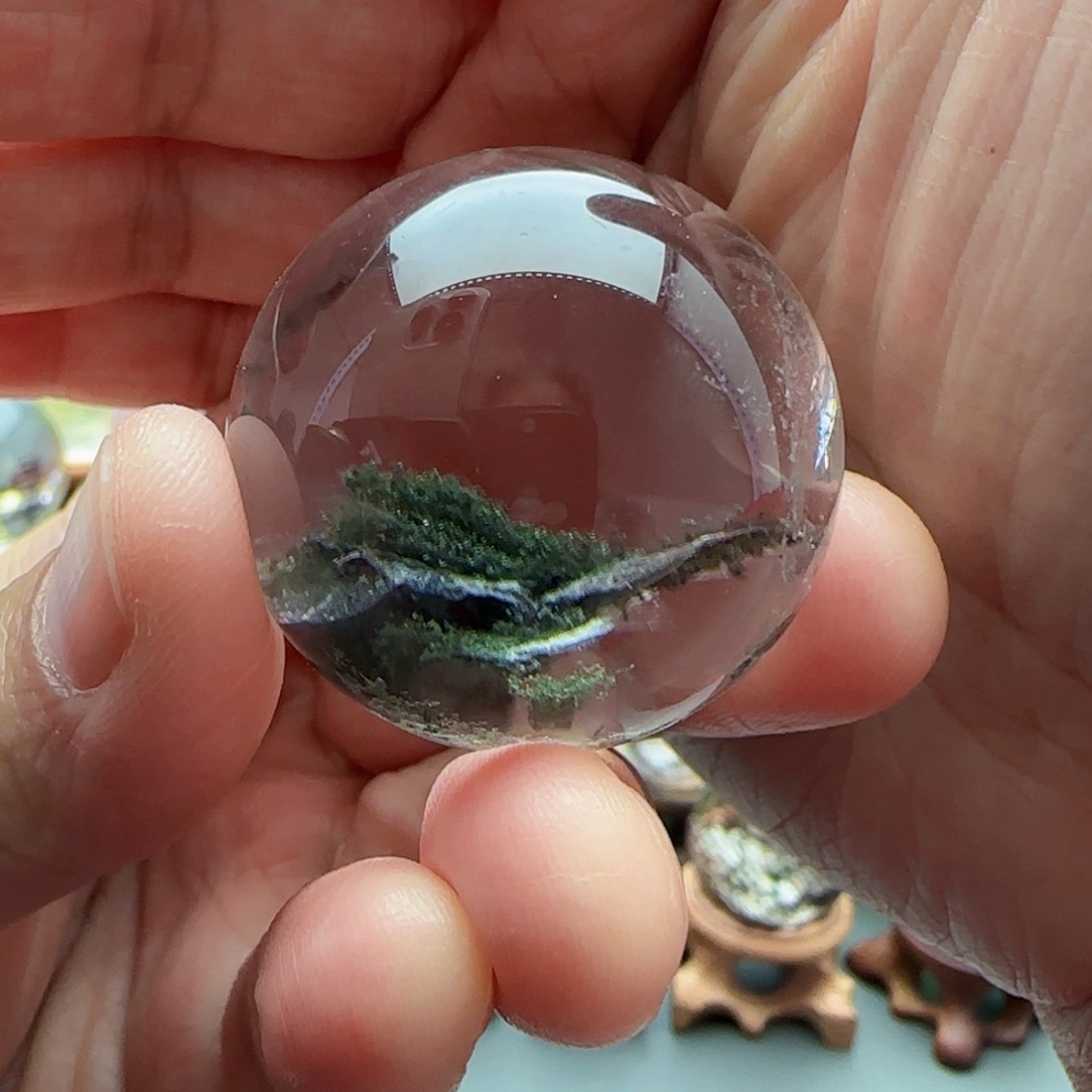 水晶水晶球未镶嵌