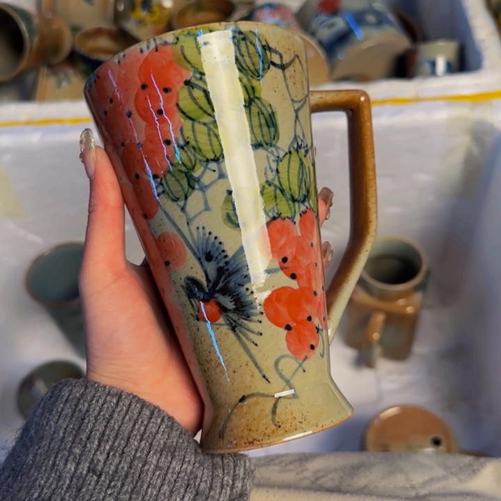 瓷片景德镇陶瓷手工手绘