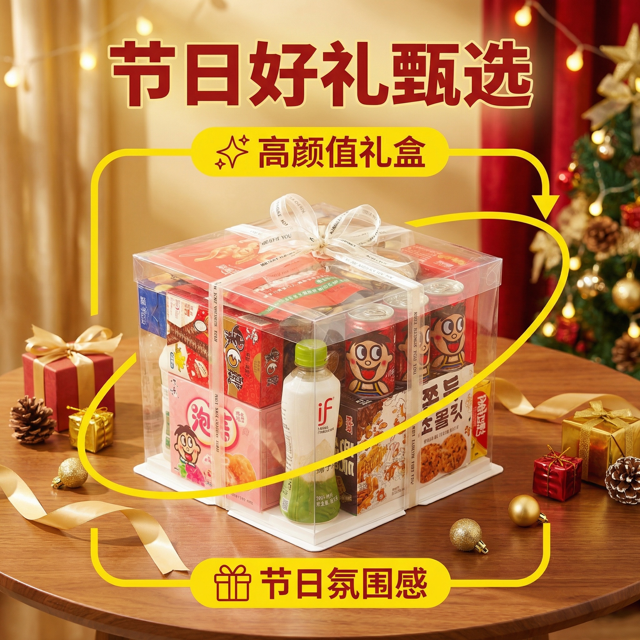 六一礼物正版网红草莓熊零食大礼包整箱送女友儿童生日礼物送女生