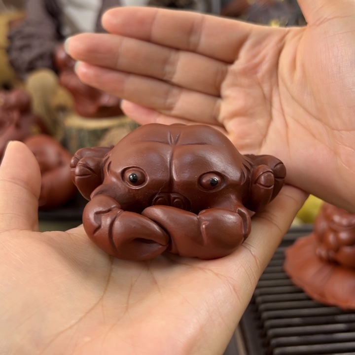 紫砂茶宠紫砂大螃蟹