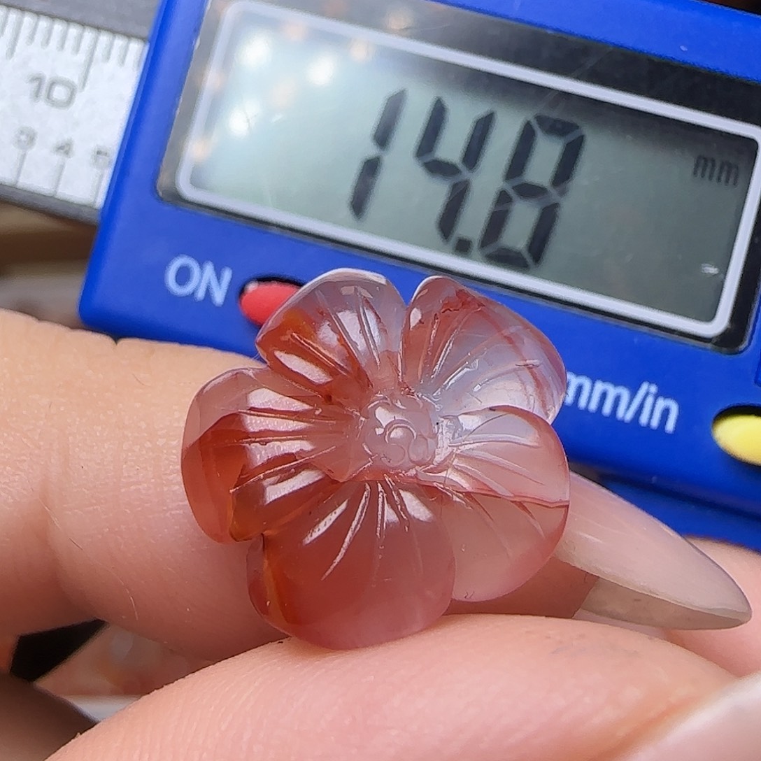 南红玛瑙未镶嵌颈饰