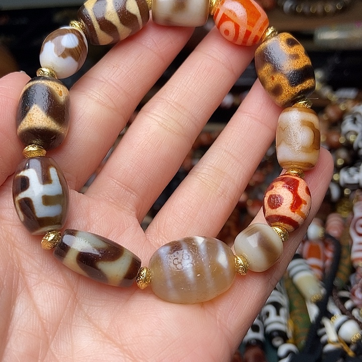 玛瑙/玉髓未镶嵌手链