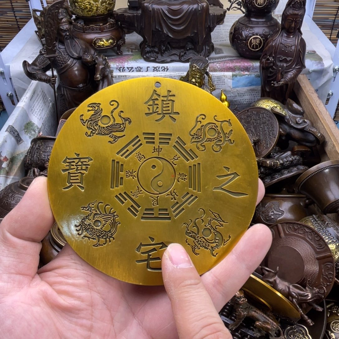 铜器工艺品办公室摆件 