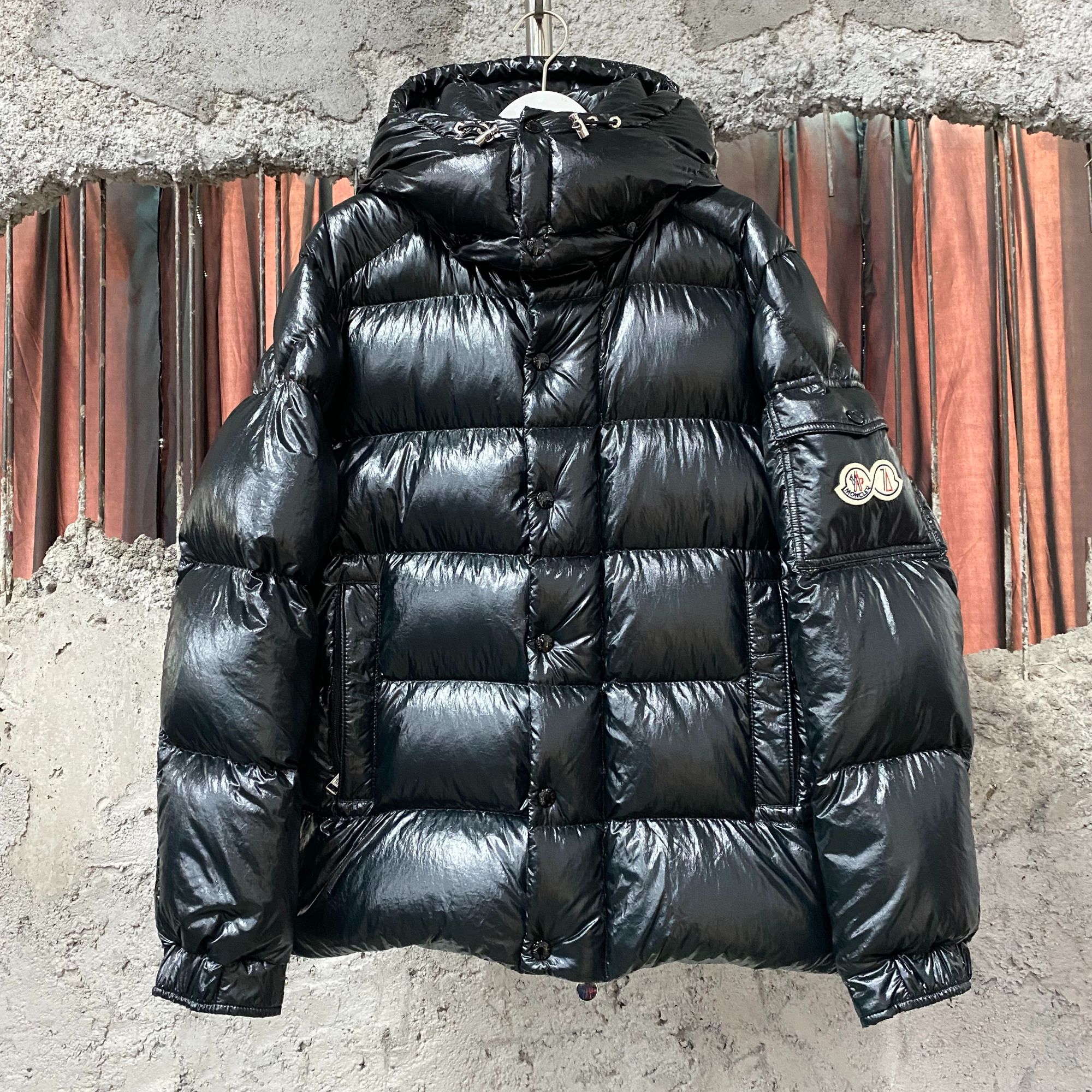 99新 MONCLER Maya 70周年羽绒服/1码