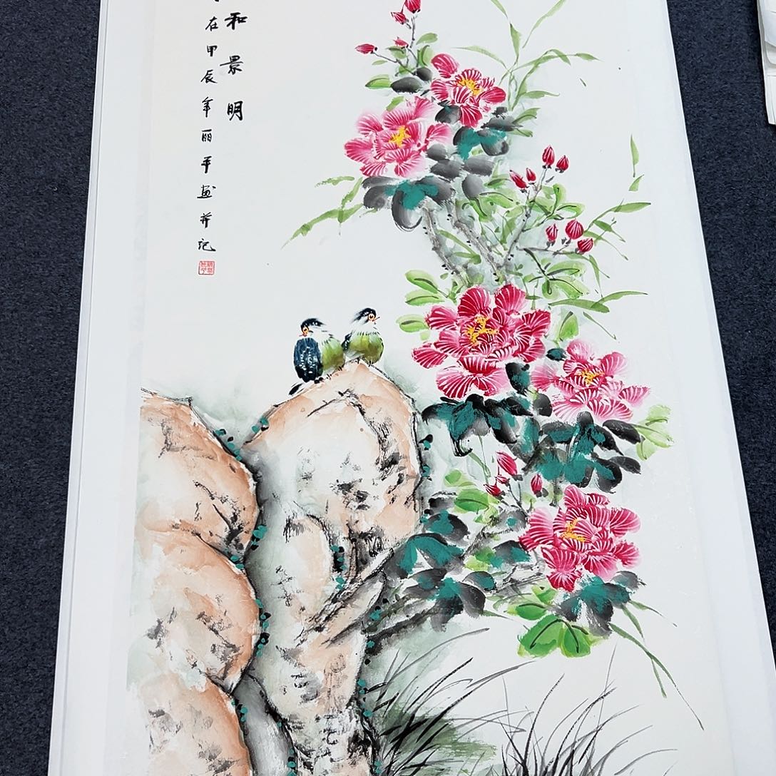 国画宣纸国画作品大放漏！！！！