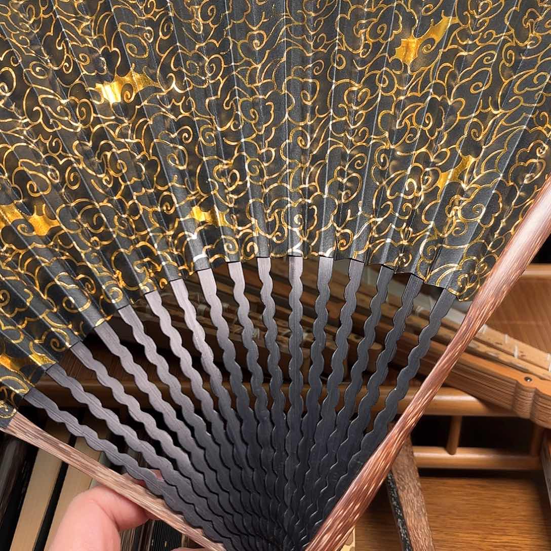 扇子芝麻粽龙鳞祥云金