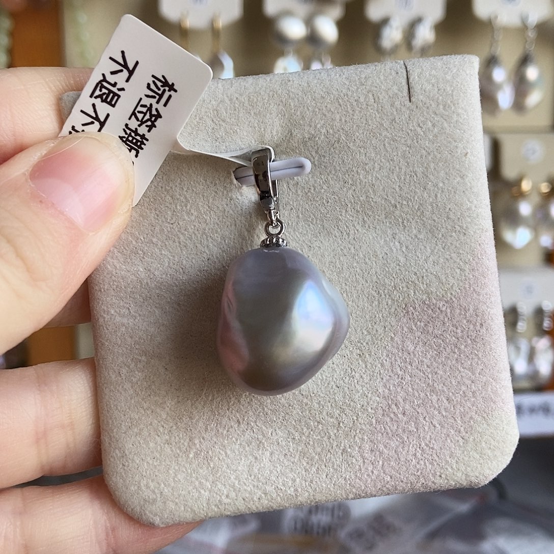 合金淡水珍珠吊坠(不含链)特价1606