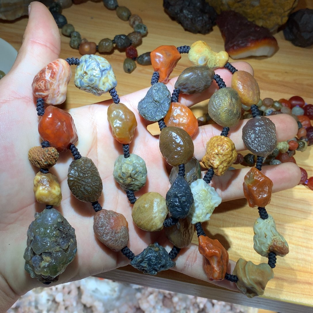 玛瑙/玉髓未镶嵌手链