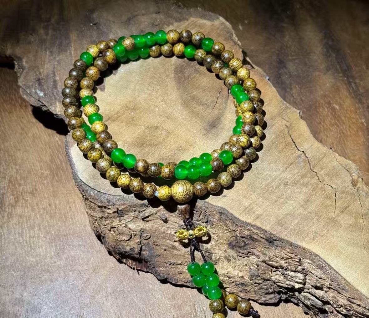 增香沉香木S-228精品手串（无礼盒）